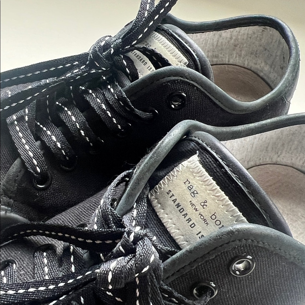 rag & bone standard issue canvas laced shoe